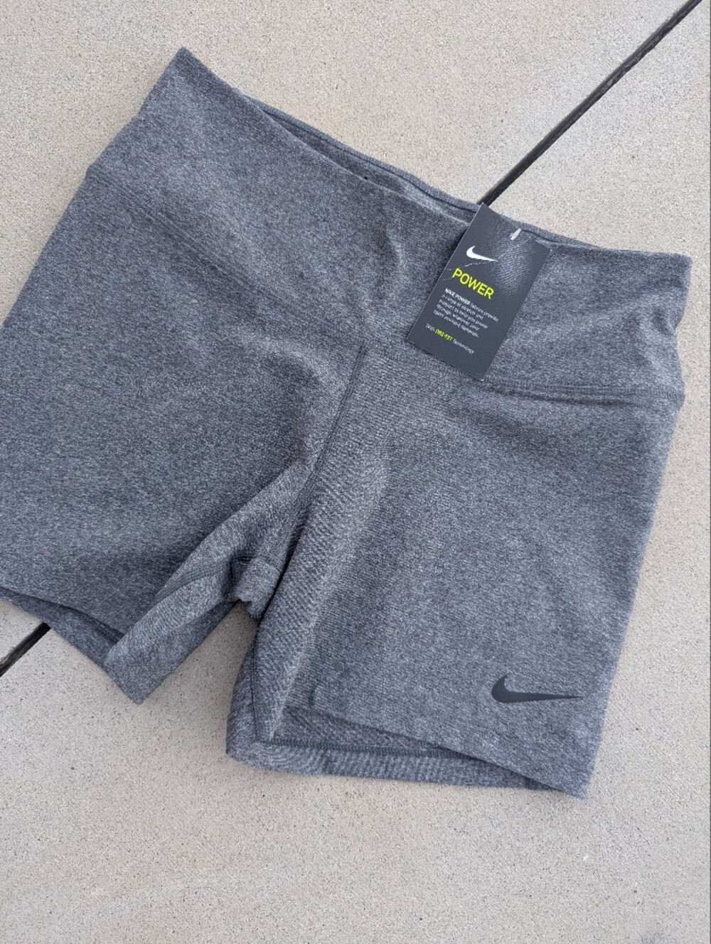 Nike Gray Dri-FIT Athletic Leggings